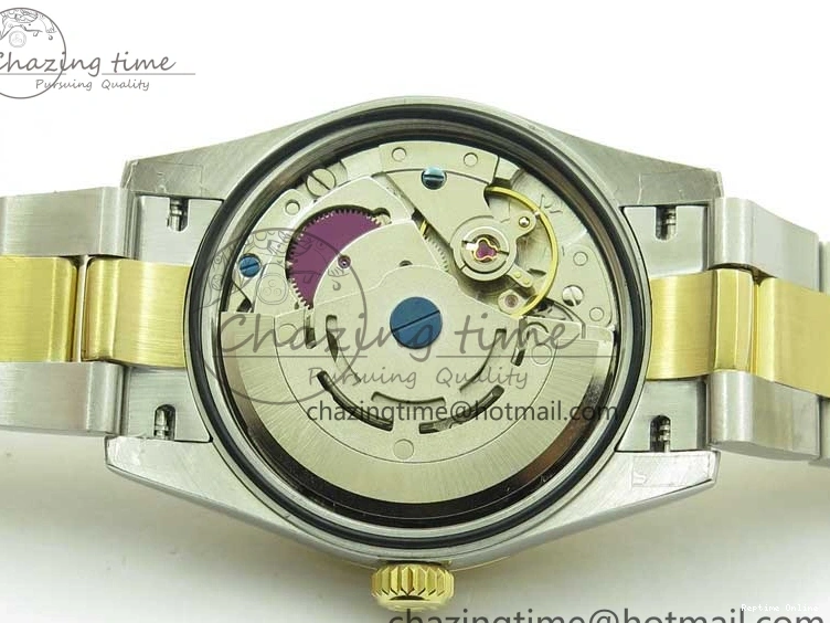 0112 SoftTouch Datejust 31mm 278273 SS YG BP Maker Best Edition Gray Diamonds Dial on SS YG Oyster Bracelet 2715